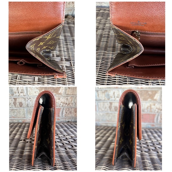 Authentic Louis Vuitton Monogram Dame Clutch GM - Picture 15 of 17